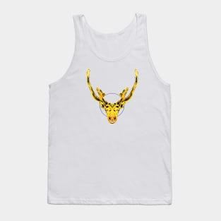 Comet the Reindeer Yellow Tank Top